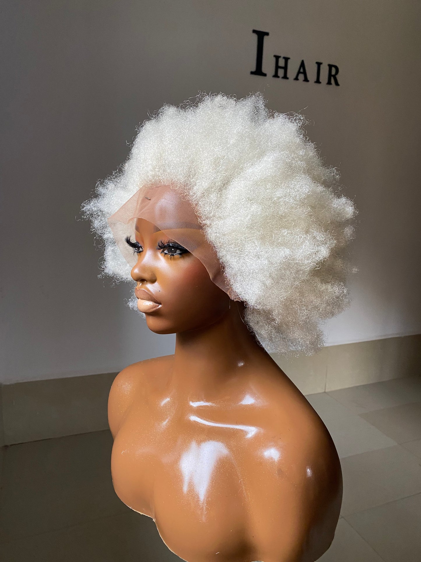 White Afro Kinky Unit