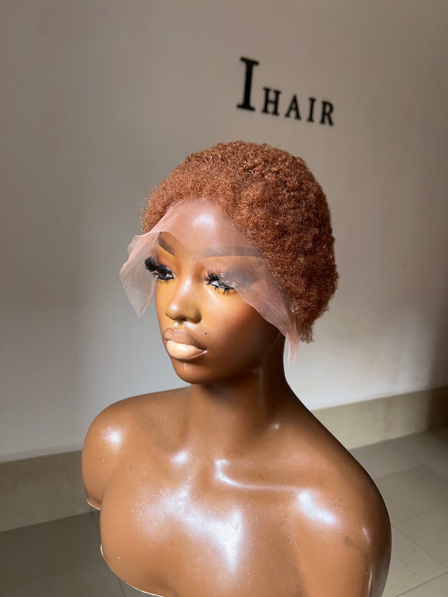 Brown Lowcut Wig