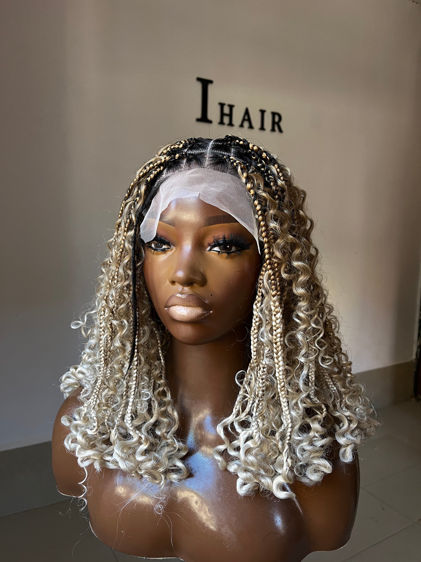 Ombré Blonde Boho Braids