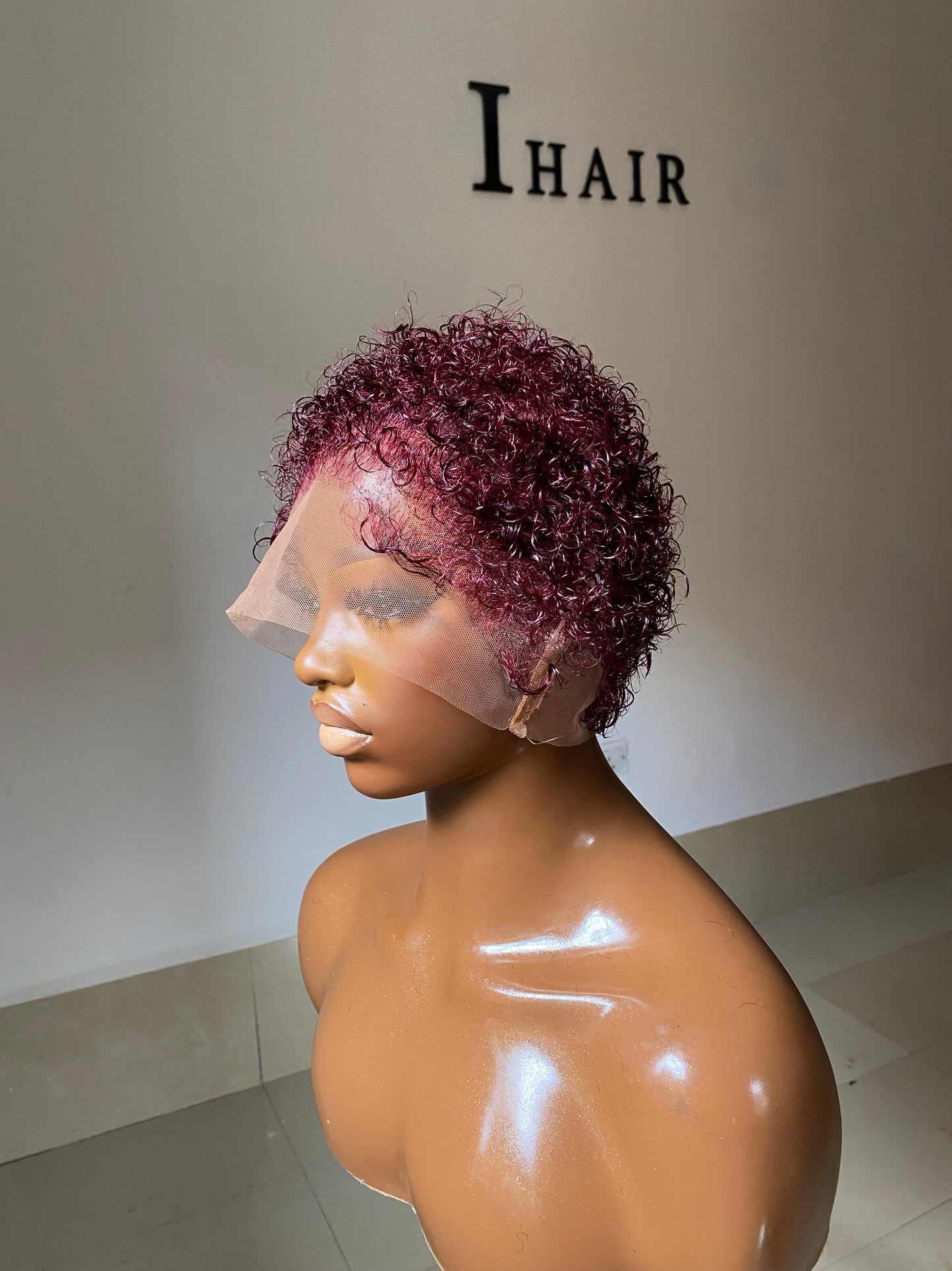 Burgundy Coco curly Unit