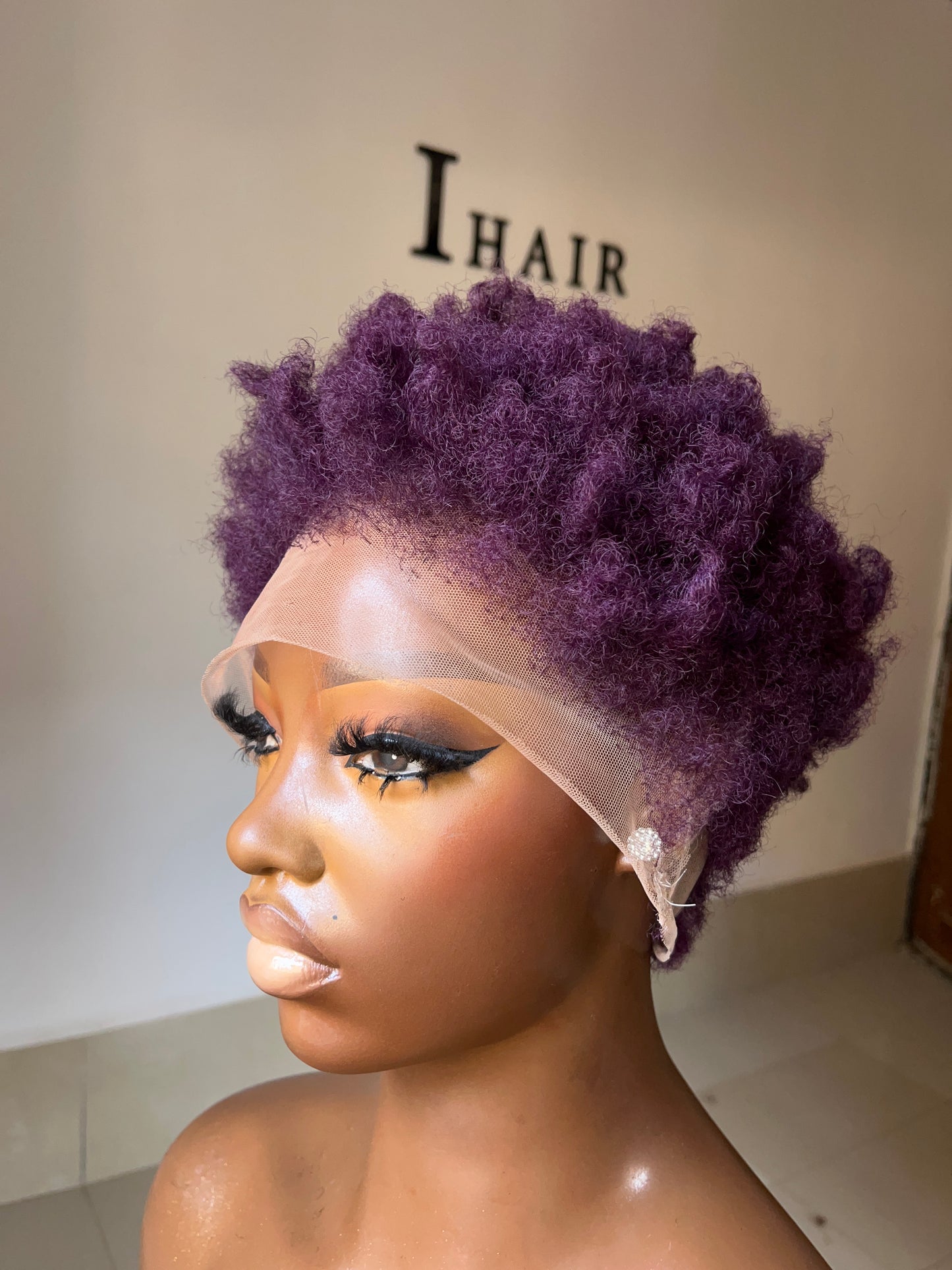 Deep Purple Tapered Cut.