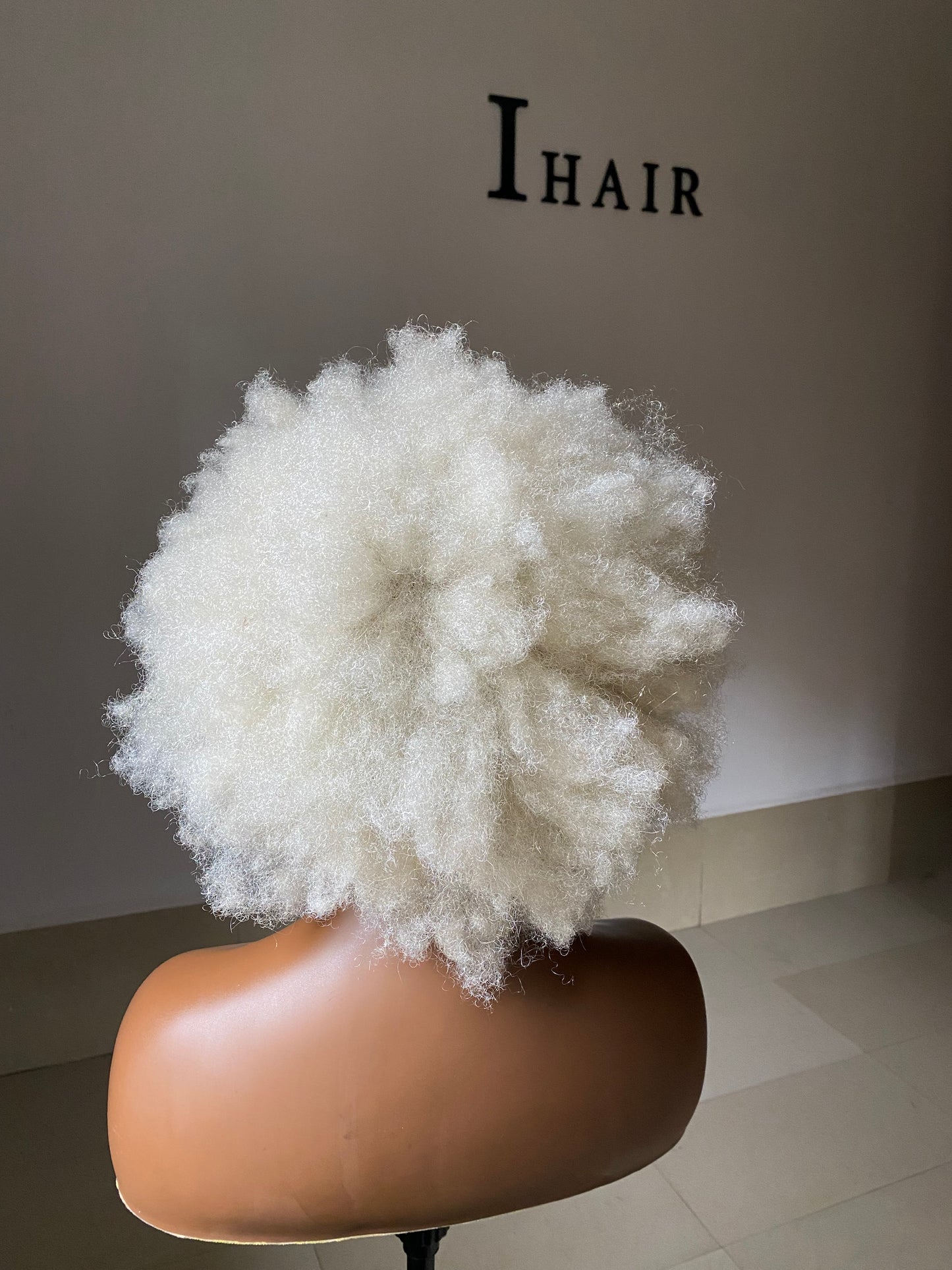White Afro Kinky Unit