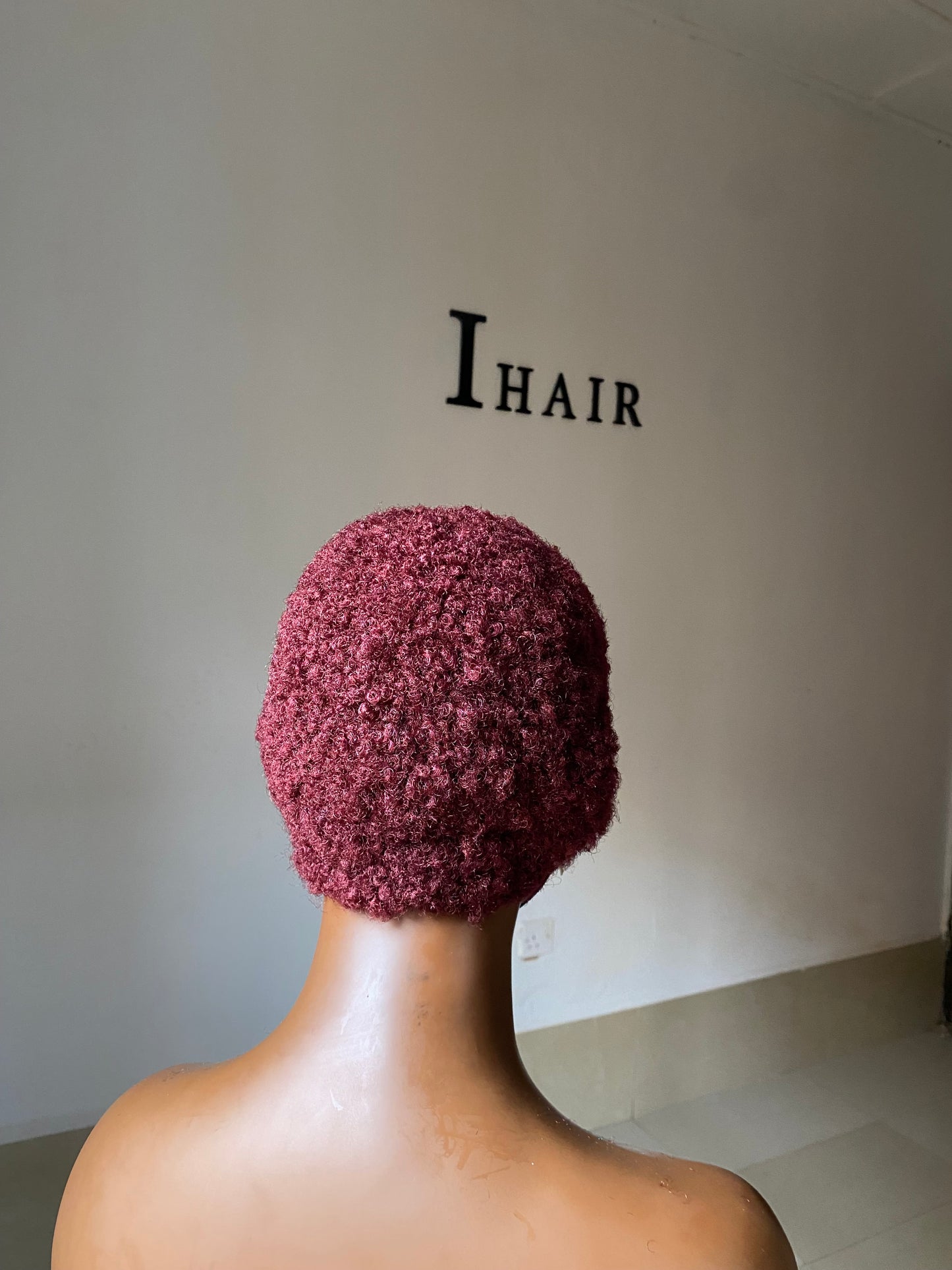 Wine Lowcut Wig