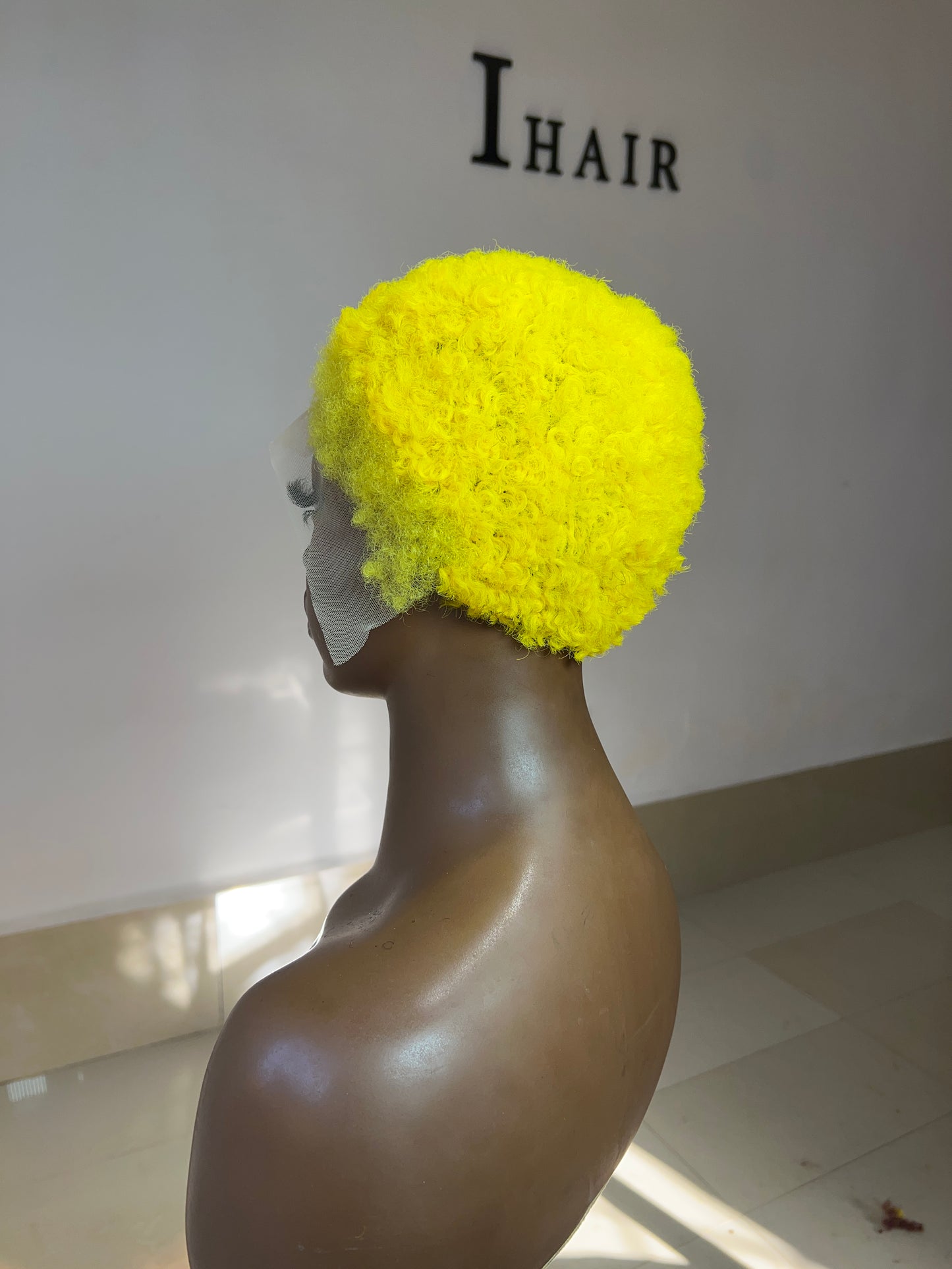 Yellow Lowcut Wig