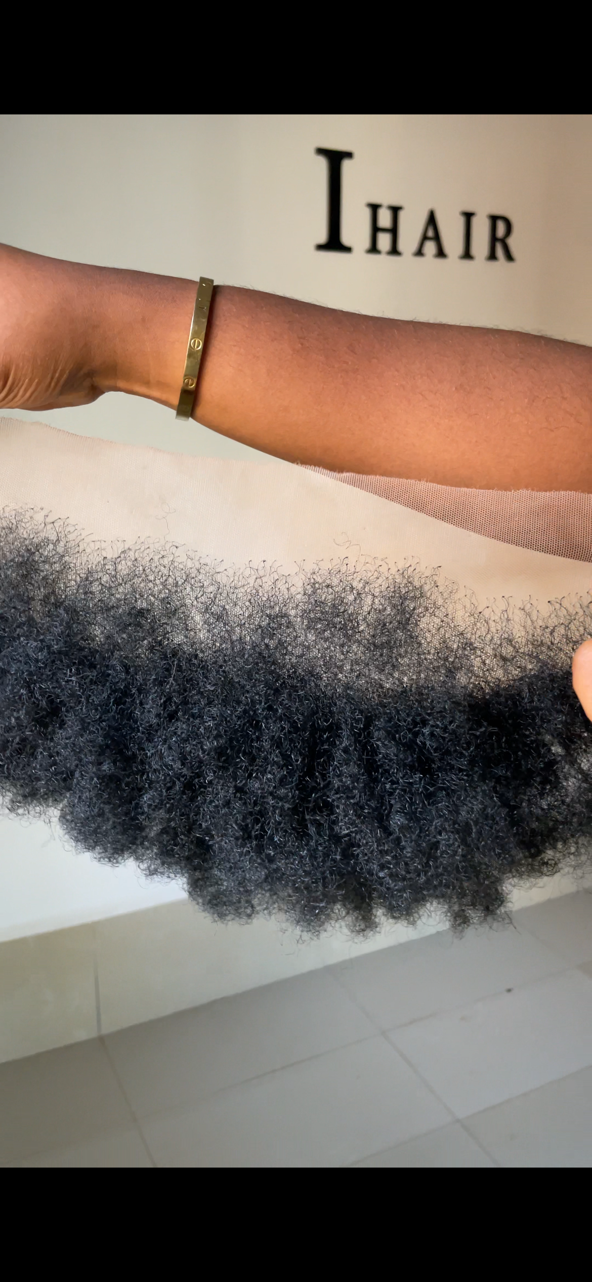 Afro kinky Frontal