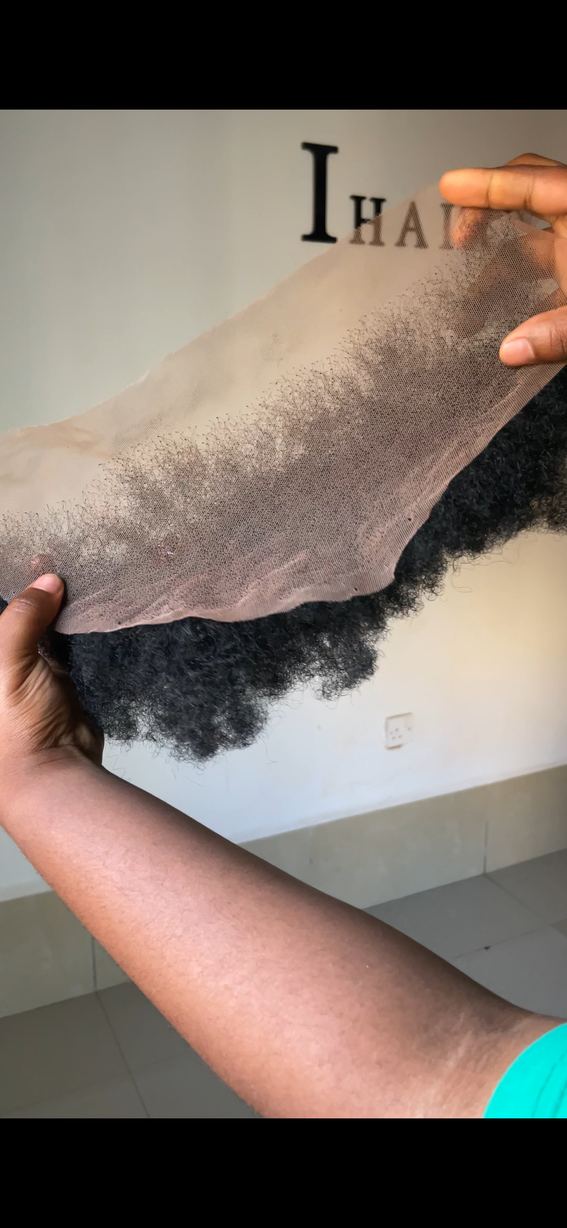 Afro kinky Frontal