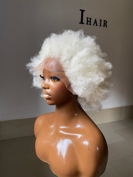 White Afro Kinky Unit
