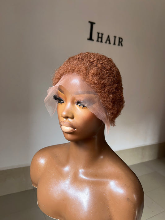 Brown Lowcut Wig