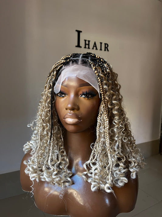 Ombré Blonde Boho Braids