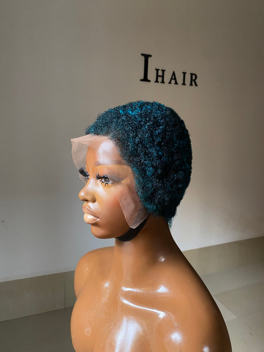 Green Lowcut Wig